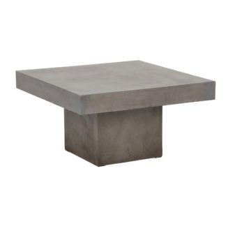 An Image of Geradis Campos Large Coffee Table, Concrete