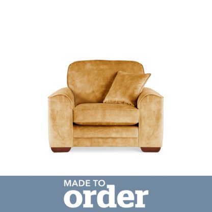 68fc0c690fed82dd177f89f8d88c15cacb5a703d9432f79025c60d14c8c66efd-1.jpg An Image of Morello Armchair Slub Velvet Slub Velvet Forest Green