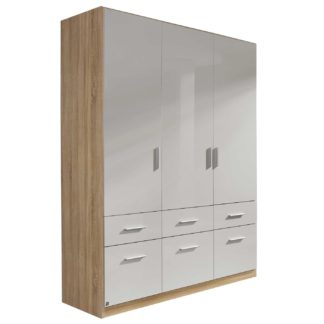 An Image of Celle 3 Door 6 Drawer Wardrobe