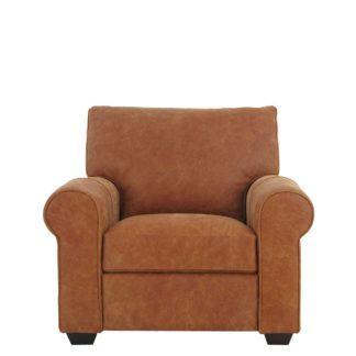 An Image of New Houston Leather Recliner Chair