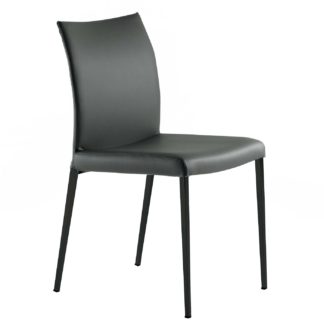 An Image of Cattelan Anna Dining Chair, Soft Leather