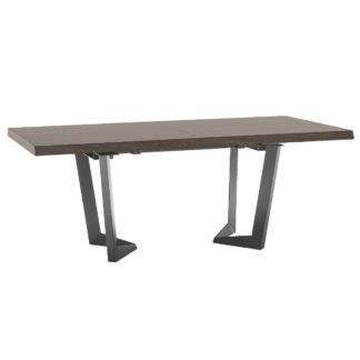 An Image of Vinci Extending Dining Table, Silver Birch