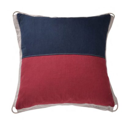 An Image of Timothy Oulton Coastal D Signal Cushion, Echo