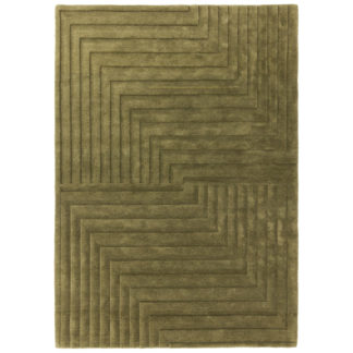 An Image of Form Rug, Green