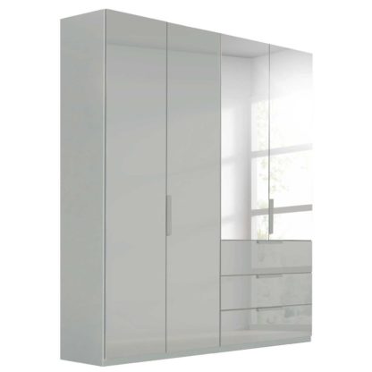 An Image of Atlanta 4 Door 3 Drawer Wardrobe