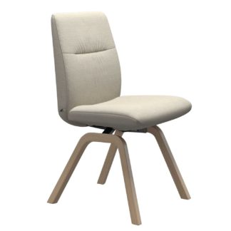 An Image of Stressless Mint Low Back Dining Chair With D200 Legs, Quickship