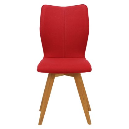 An Image of Poppy Retro Fabric Dining Chair