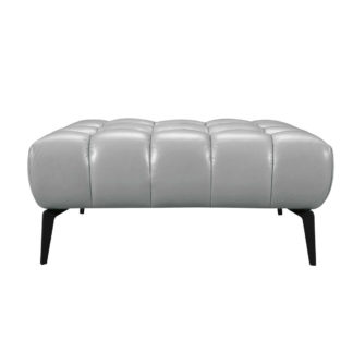 An Image of Azalea Leather Footstool