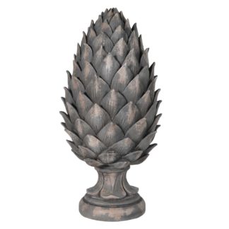 An Image of Tall Closed Pine Cone Decoration