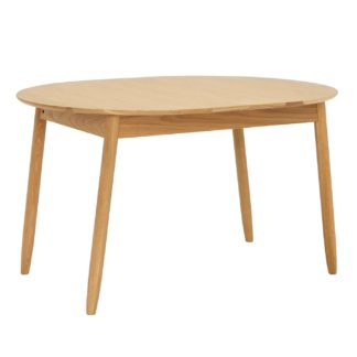 An Image of Ercol Teramo Small Extending Dining Table, Pale Oak