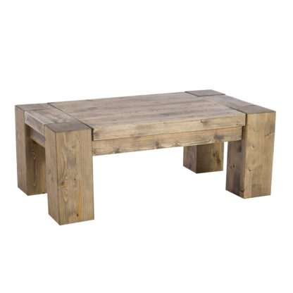 An Image of Samson Reclaimed Wood Large Coffee Table