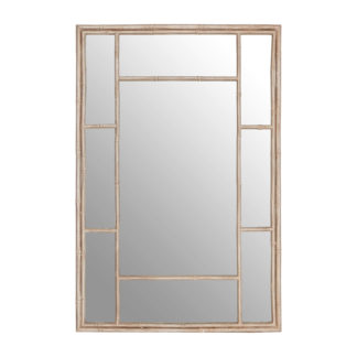 An Image of Zara Antique Silver Panel Wall Mirror