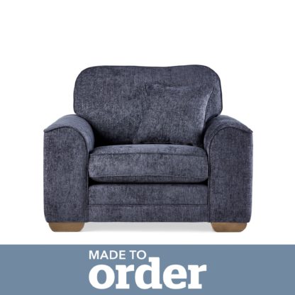 86b1cb537392206c935dbe119fd429cd30ff5b71a7eba7dd8a6e7d8314a16cb6-1.jpg An Image of Morello Armchair Luxury Chenille Premium Chenille Rosewood