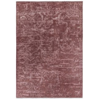 An Image of Zadana Abstract Rug, Cranberry