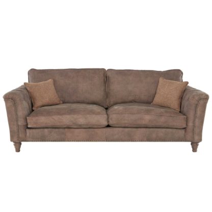 An Image of Darwin Extra Large Leather Sofa