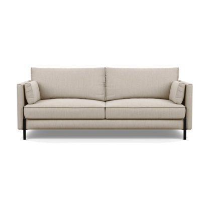 An Image of Heal's Tortona 3 Seater Sofa Brecon Charcoal