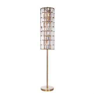 An Image of Timothy Oulton Night Rod Floor Lamp, Bronze
