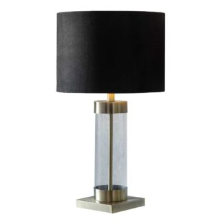 An Image of Gold Glass Table lamp
