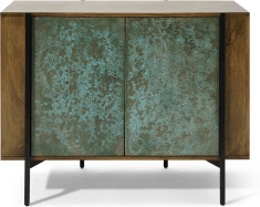 An Image of Morland Compact Sideboard, Mango Wood & Patina