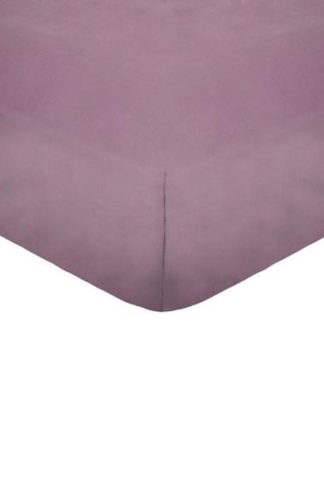 An Image of Cotton Rich Percale Sking Fitted Sheet