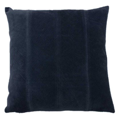 An Image of Corduroy Cushion, Navy