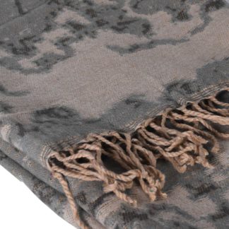 An Image of Grey Abstract Throw