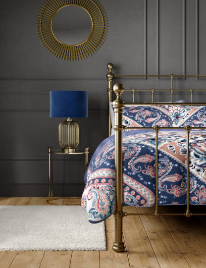 An Image of M&S Pure Cotton Paisley Bedding Set