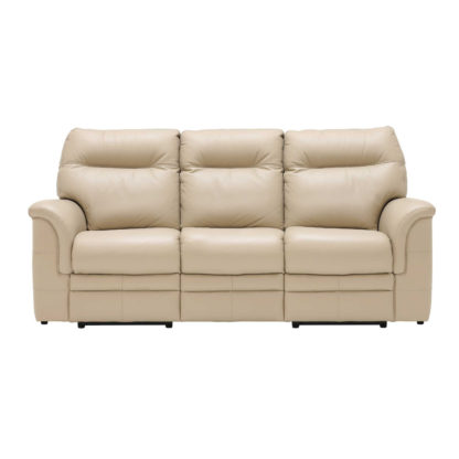 An Image of Parker Knoll Hudson 3 Seater Recliner Sofa, Leather