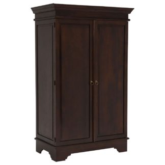 An Image of Sumatra Wardrobe, Dark Wood