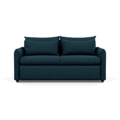 a08115034102232a4bad9fd5fd863ba615b9ad4b0768564bcacc0464823453b8-1.jpg An Image of Heal's Pillow Sofa Bed Brecon Charcoal Black Feet