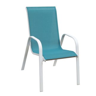 An Image of Malindi Stacking Chair - Blue
