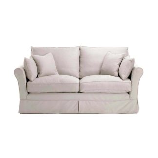 An Image of Berkeley Fabric Loose Covers Small Sofa