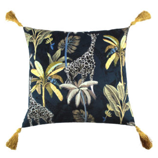 An Image of Tropical Tassel Cushion