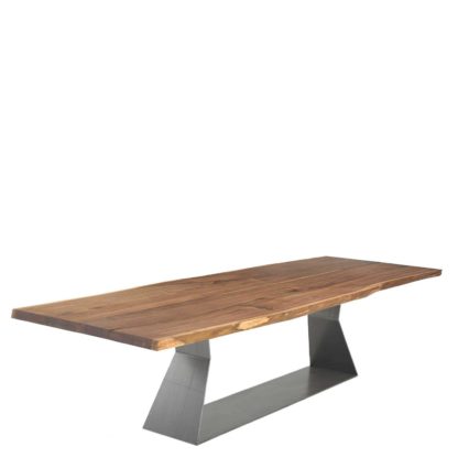 An Image of Riva 1920 Bedrock Plank-C Dining Table, Terry Dwan