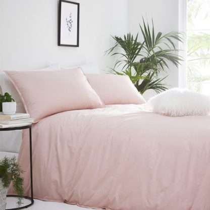 An Image of Washed Cotton King Duvet Set