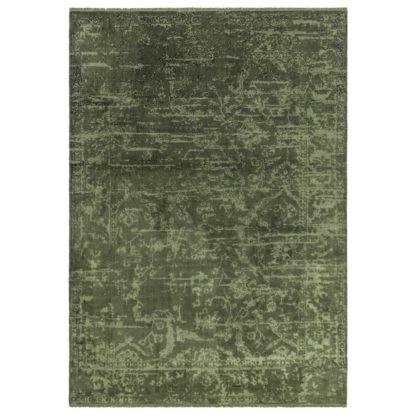 An Image of Zadana Abstract Rug, Green