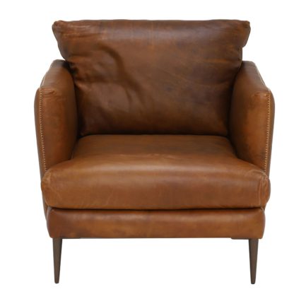 An Image of New Acacia Leather Chair