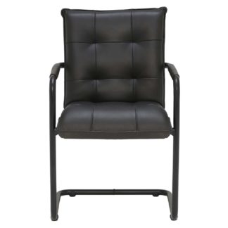 An Image of Julius Leather Dining Chair