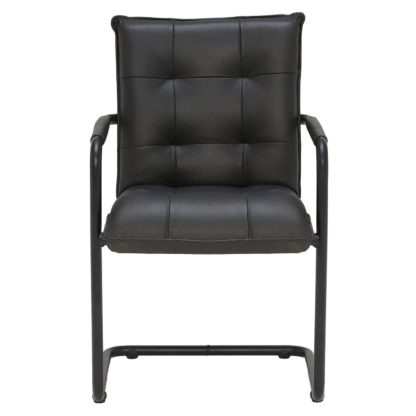 An Image of Julius Leather Dining Chair