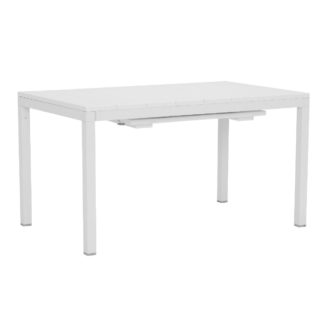 An Image of Varuna Extending Garden Dining Table, Bianco