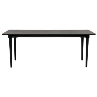 An Image of Hague Dining Table, Black