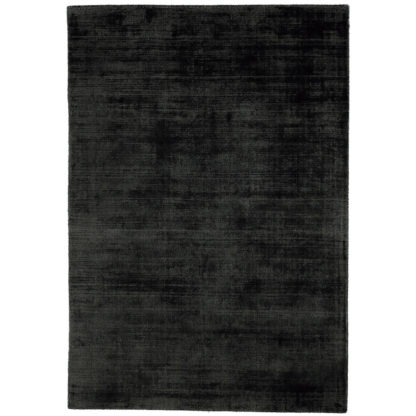 An Image of Tyde Hand Woven Rug, Charcoal