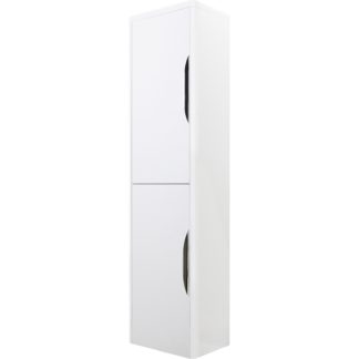 An Image of Balterley Wave 350mm Tall Unit - Gloss White