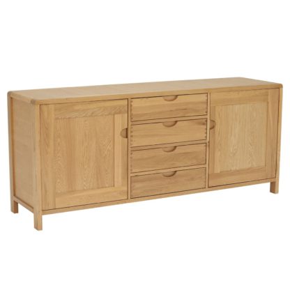 An Image of Ercol Bosco Large Sideboard, Oak