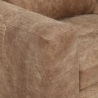 An Image of New Troy Leather Loveseat