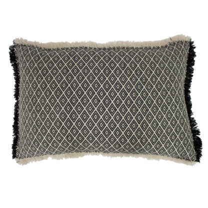 An Image of Diamond Monochrome Cushion