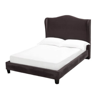 An Image of Chateaux Kingsize Bed - Charcoal