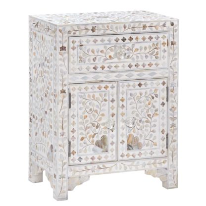 An Image of Clipper Side Table, Mother Of Pearl
