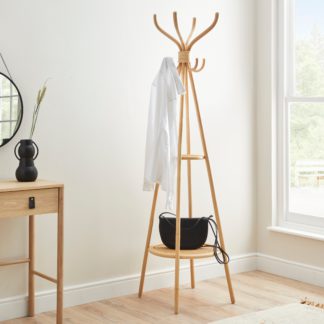 An Image of Cane Coat Stand Bamboo