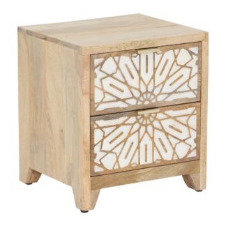 An Image of Rabat 2 Drawer Bedside